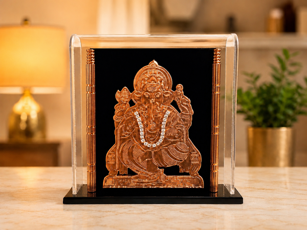 Lord Ganesha Decorative Plaque | Spiritual | Home & Car Décor
